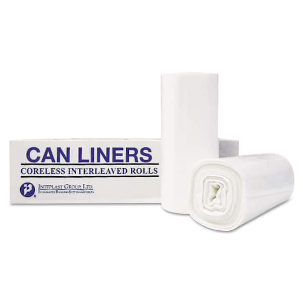 Plastic Low Density Liners - Low Density - Clear - 55 Gallons - 100 Count  Box