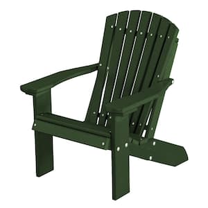 Heritage Turf Green Plastic Outdoor Child Adirondack Chair