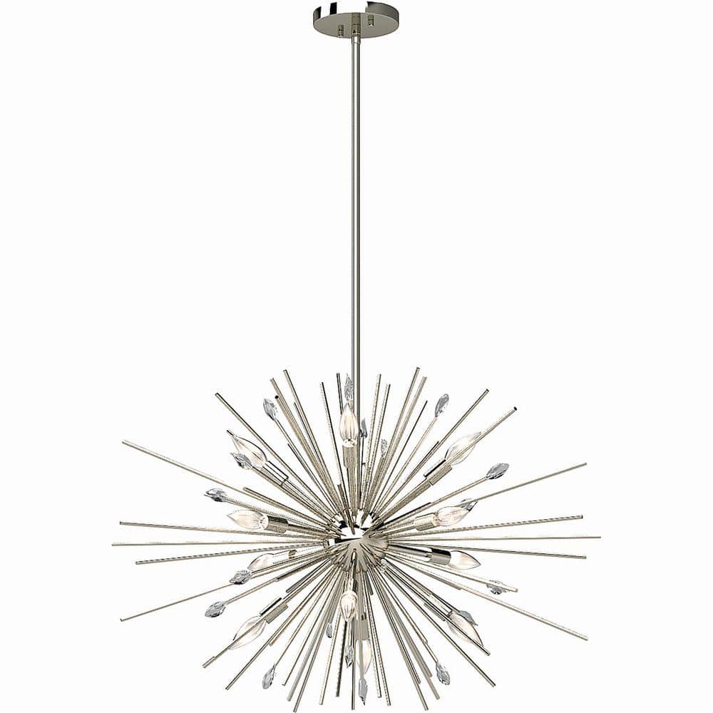 Alice 12-Light Polished Nickel Chandelier price history on PriceWatchPro