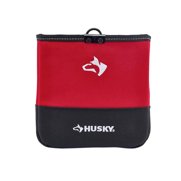 Tool Holder-5 Inch-Bag Water Resistant NWT Husky Clear Storage Pouch w/Flap 