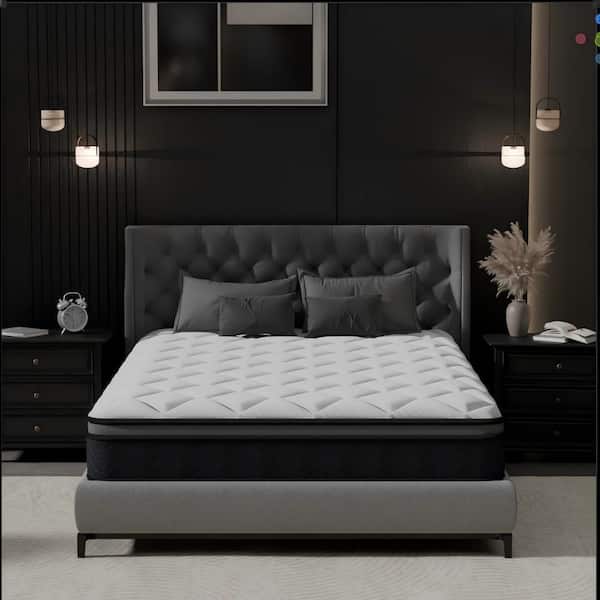 Twin Medium Hybrid Memory Foam 10 in. Pocket Spring Support and Breathable Mattress