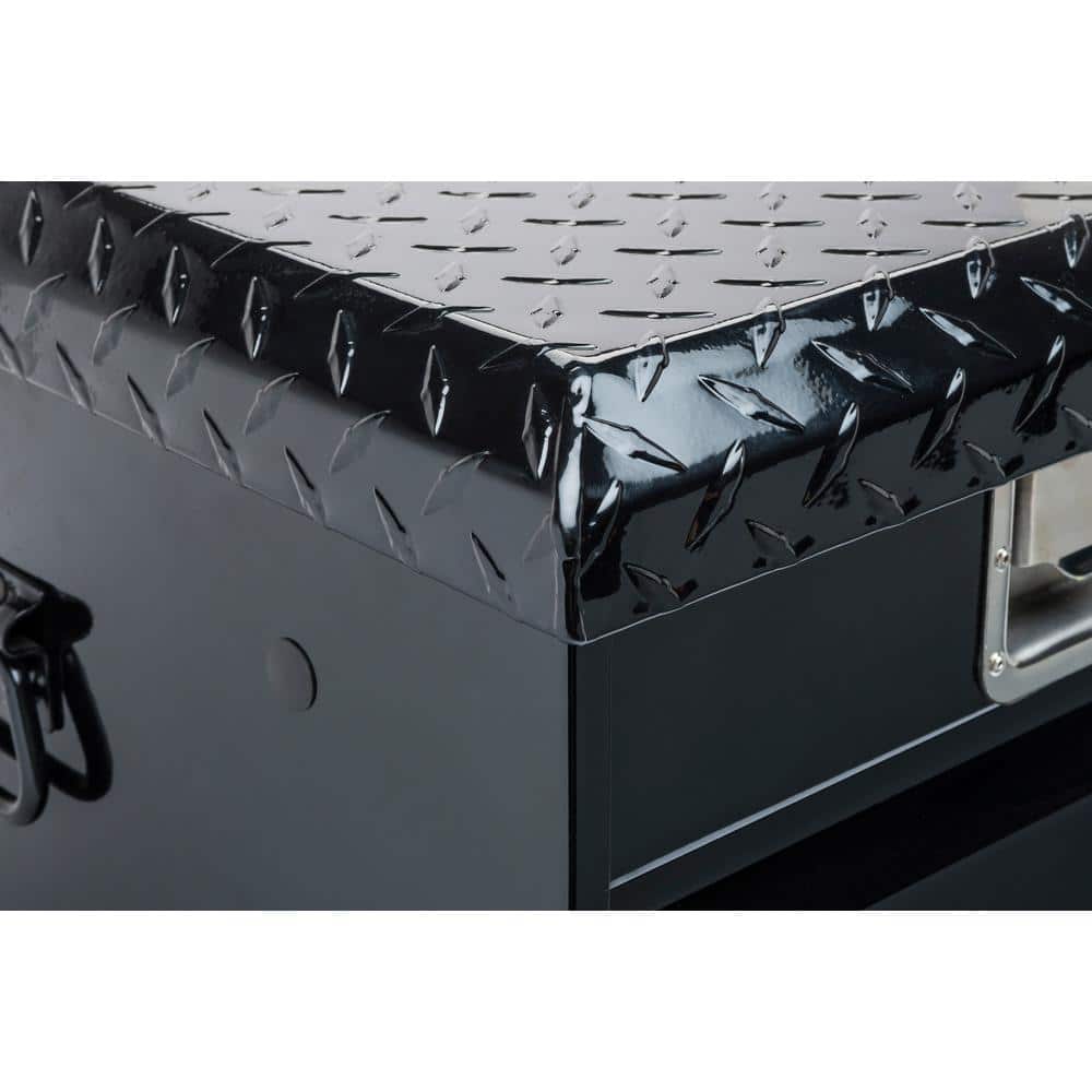 Delta Black Steel and Aluminum 48" Portable Toolbox Chest