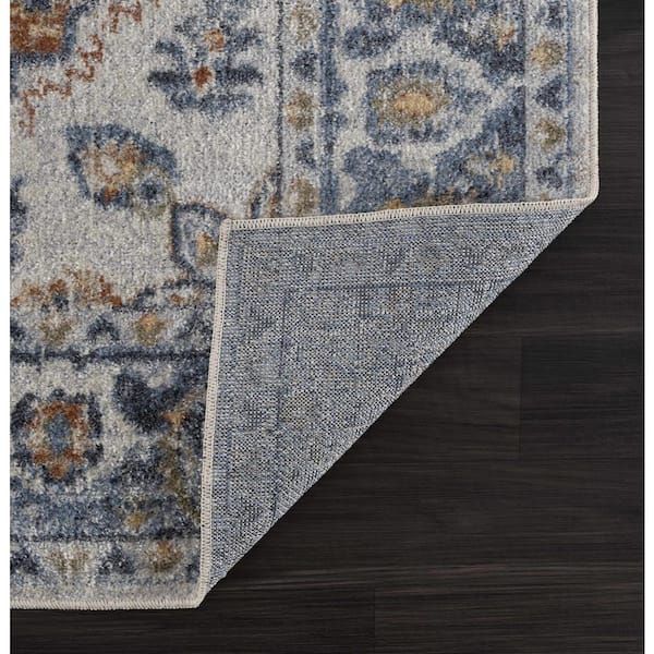 Hiti 7 ft. X 9 ft. Rust, Mustard, Olive Area Rug