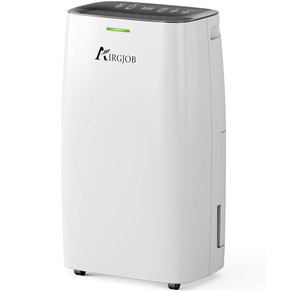 32 Pints 2000 Sq. Ft. Dehumidifier for Basement and Large Room with Auto Drain Remove Moisture and Child Lock in White price history on PriceWatchPro