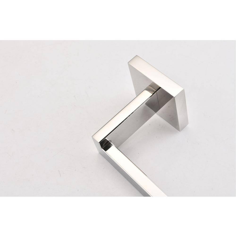 Chrome 8-Piece Stainless Steel Bathroom Hardware Set