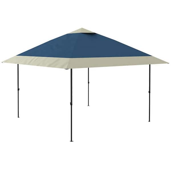 Garvee 13 ft. x 13 ft. Double Roof Instant Pop Up Gazebo Canopy Tent Shelter in Navy Blue with Adjustable Height