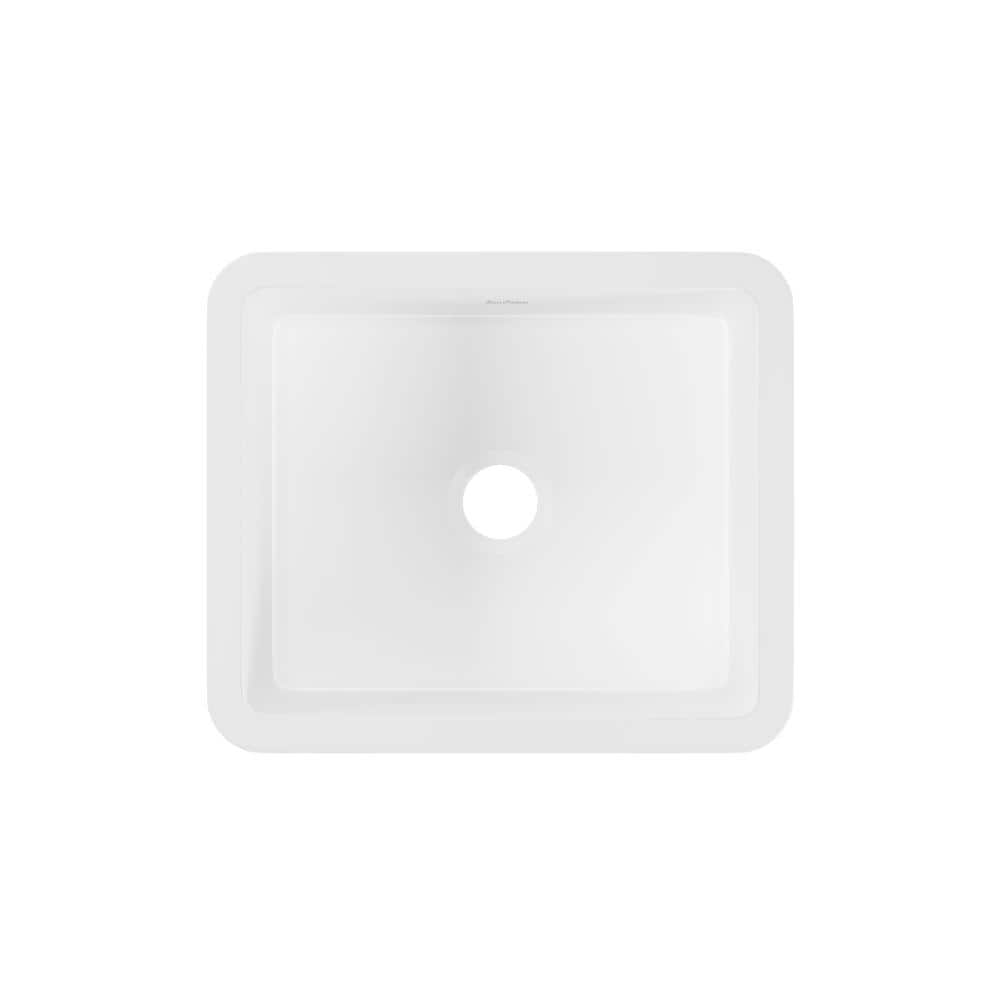 Rochelle 24 x 18 White Ceramic Drop-In Kitchen Sink