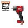 M18 FUEL GEN-2 Brushless Cordless Mid Torque 3/8 in. Impact Wrench with Friction Ring (Tool-Only)