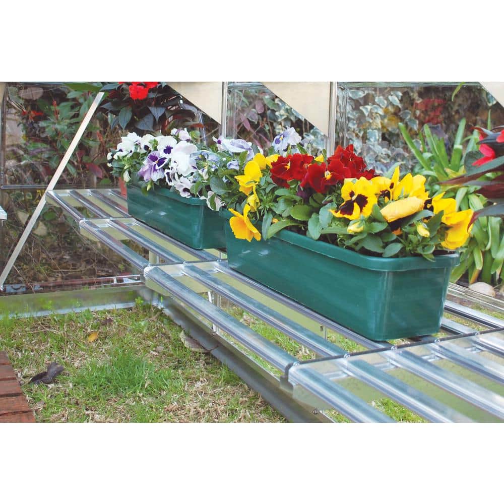 Heavy Duty Aluminum Greenhouse Shelf Kit, 24.5" x 16.5"
