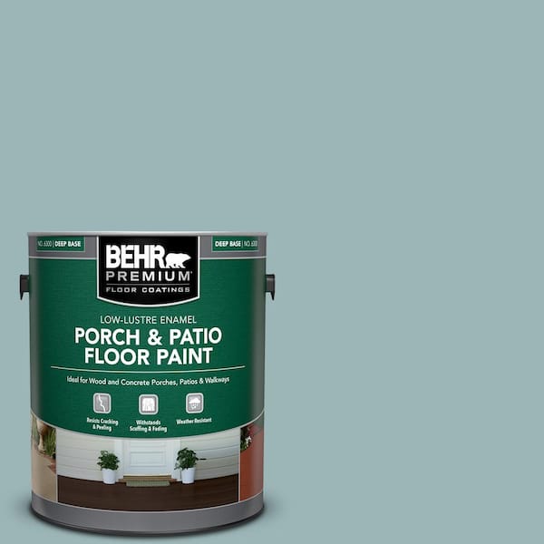 BEHR PREMIUM 1 gal. #PPU13-12 Harmonious Low-Lustre Enamel Interior/Exterior Porch and Patio Floor Paint