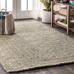 JONATHAN Y Pata Chunky Gray 8 ft. x 10 ft. Area Rug NRF102C-8 - The ...