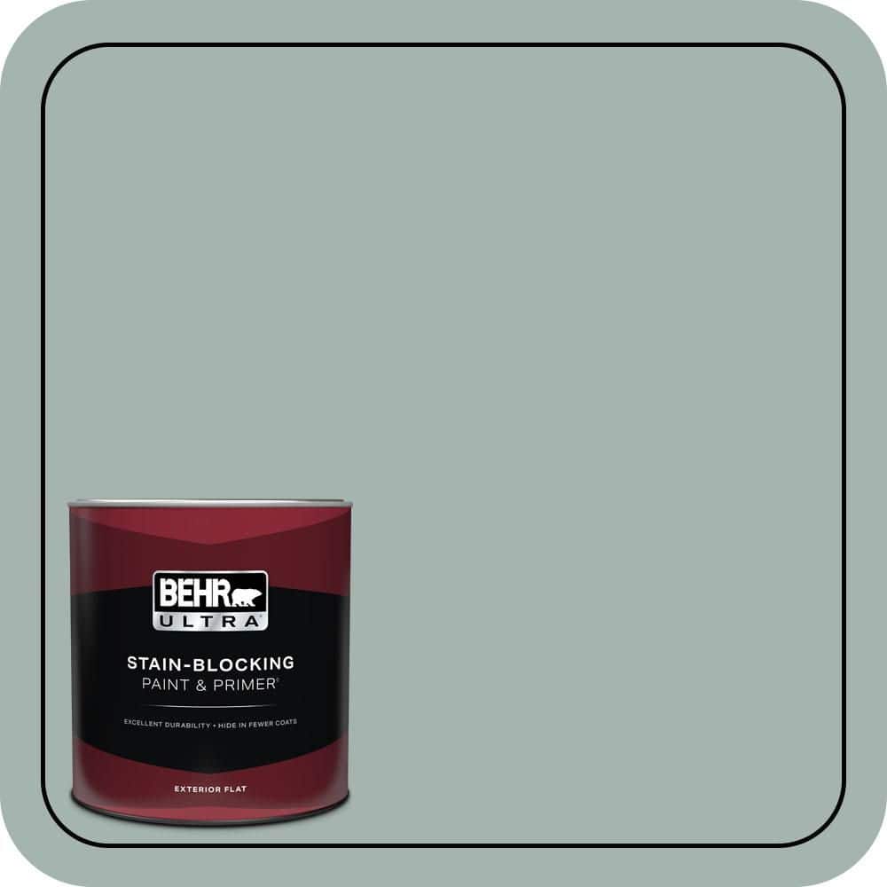1 qt. #PPU12-09 Frozen Pond Flat Exterior Paint & Primer price history on PriceWatchPro