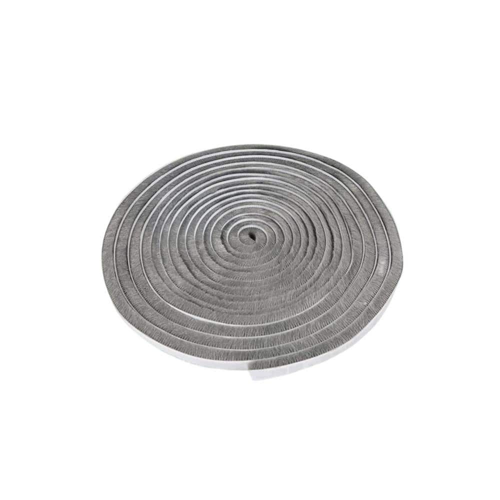 33 ft. x 0.35 in. x 0.2 in. Th Gray Self-Adhesive Soundproofing Weather Str