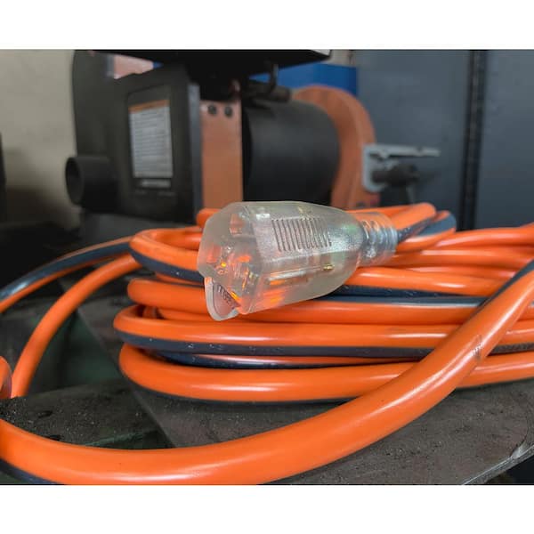 RIDGID 25 ft. 12/3 Heavy Duty Indoor/Outdoor Extension Cord with