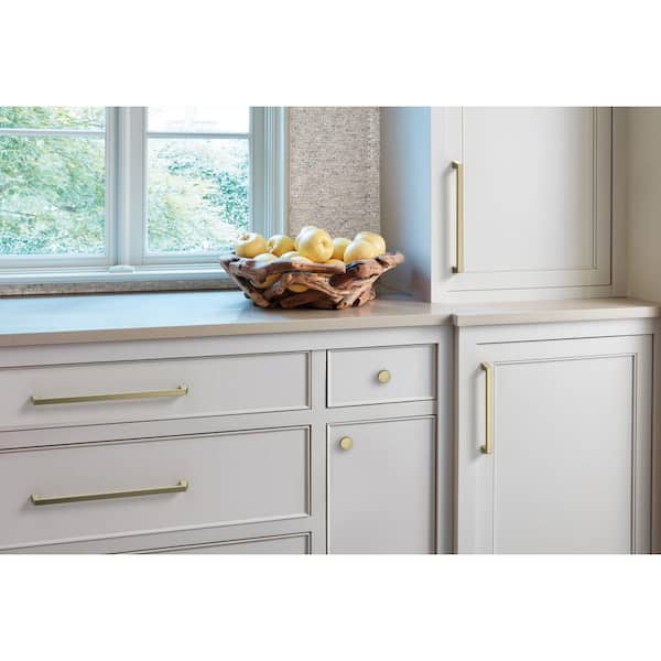 Blackrock 8 in. (203mm) Modern Golden Champagne Arch Cabinet Pull
