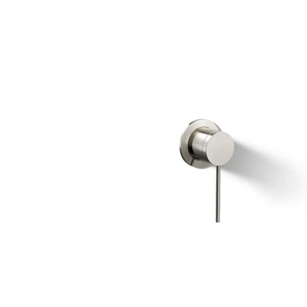 KOHLER Components Wall-Mount Bathroom Sink Faucet Handle in Vibrant Polished Nickel