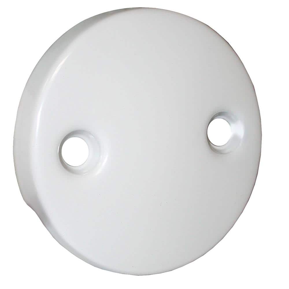 Reviews for JONES STEPHENS 2Hole Bathtub Overflow Faceplate Less