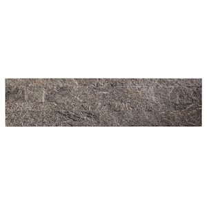 23.6 in. x 5.9 in. Frosted Quartz Peel and Stick Stone Decorative Tile Backsplash