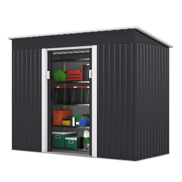 Max Shed Kit Garden Tool Storage, Yard tool Kit, Shelving, Shed