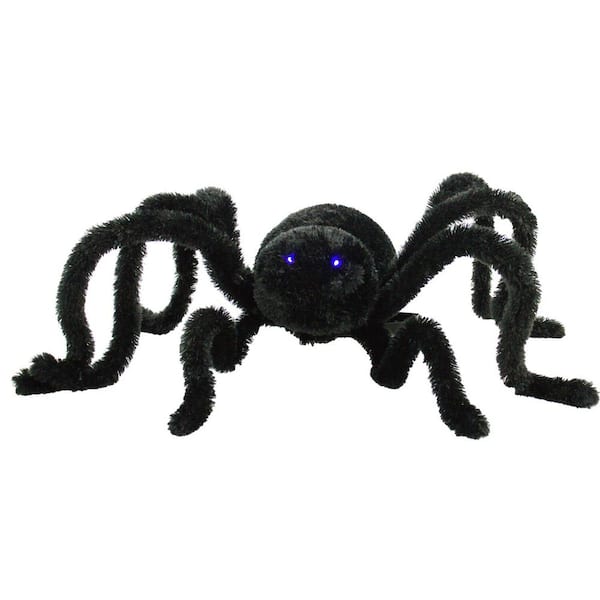 Haunted Hill Farm 11 in. Touch Activated Animatronic Crawler Spider