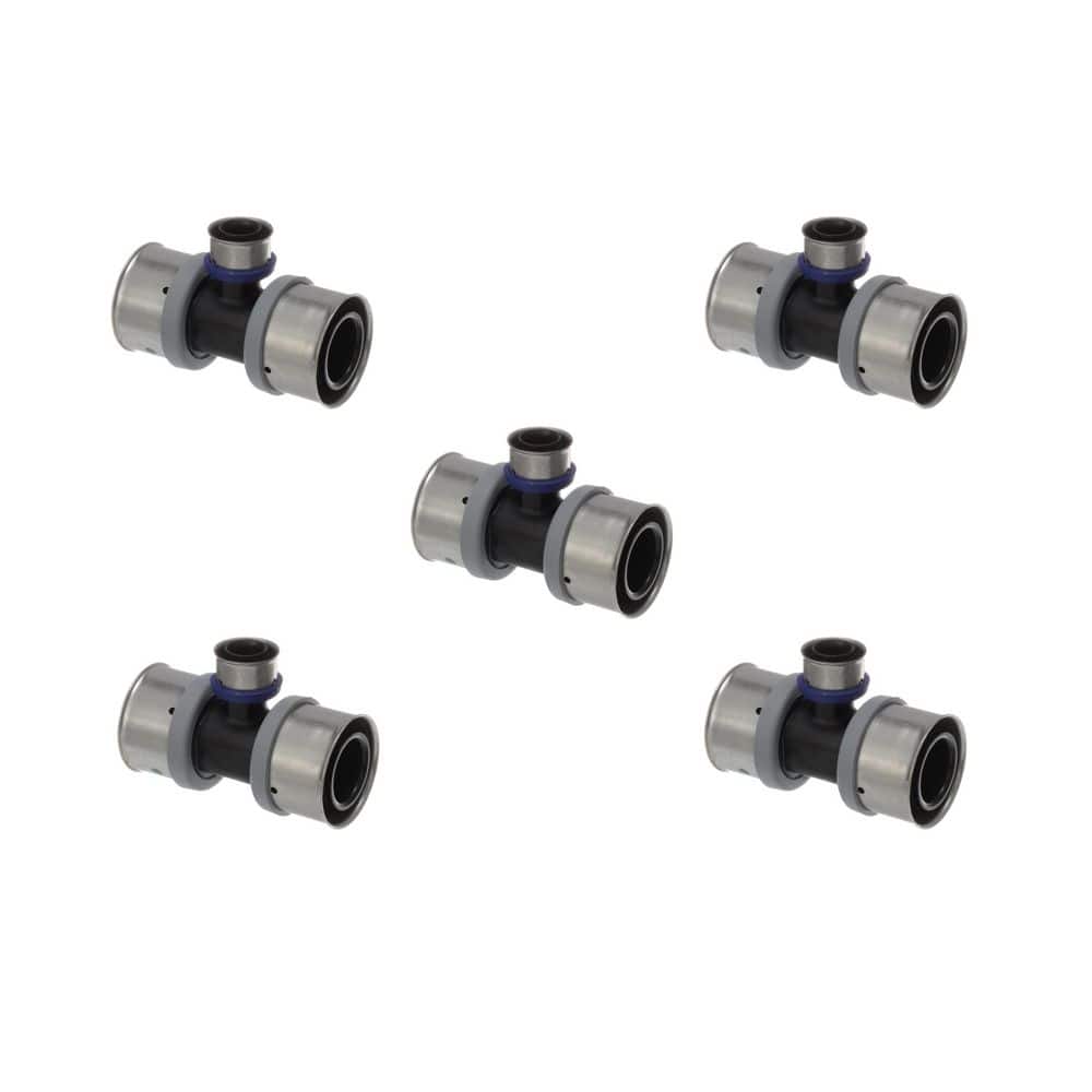 PureFlow 1-1/2 in. x 1-1/2 in. x 3/4 in. Press Polymer Tee (5-pack) price history on PriceWatchPro