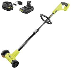 ONE+ 18V Outdoor Wire Brush Edger with 2.0 Ah Battery and Charger