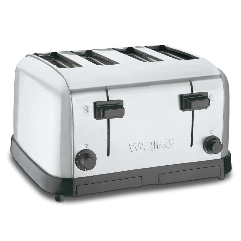 Waring Commercial 4-Slice Long Slot Artisanal Commercial Toaster WCT704 -  The Home Depot