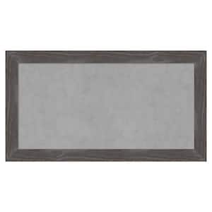Woodridge Rustic Grey 27 in. x 15 in Magnetic Board, Memo Board
