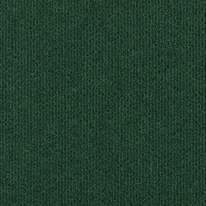 Peel and Stick Sisteron Wide Wale Green 18 in. x 18 in. Residential Carpet Tile (10 Tiles/Case)