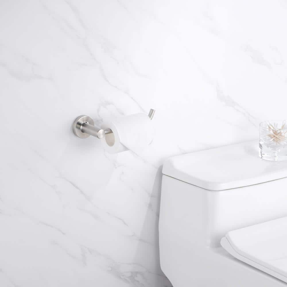 Brushed Gold Wall Mounted Toilet Paper Holder