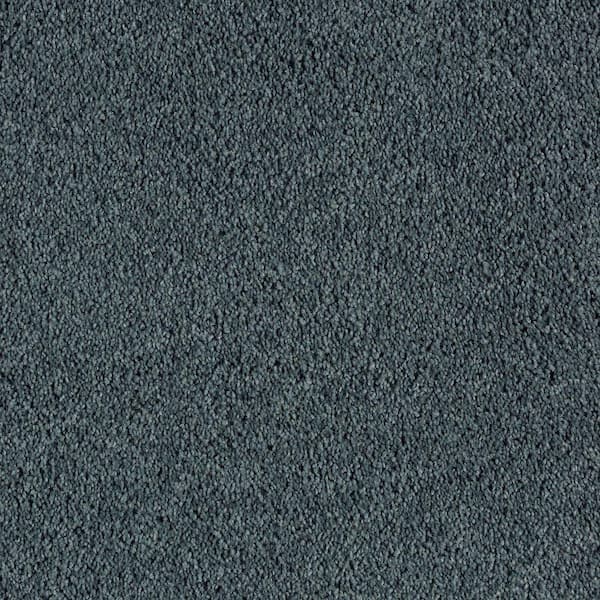Lifeproof Ambrosina II  - Persian Blue - Blue 38 oz. Triexta Texture Installed Carpet