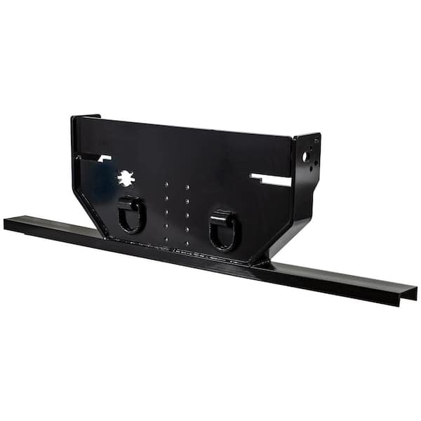 Hitch Plate with Pintle Mount for Ford F-350 - F-550 Cab and Chassis (1999) - Bottom Channel