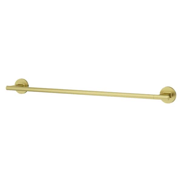 Capistrano 24 in. Wall Mounted Towel Bar in Brushed Gold