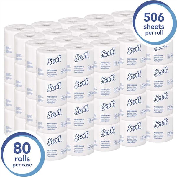 Scott Essential deals Professional 100% Recycled Fiber Bulk Toilet Paper for Business