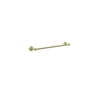 Waverly Place Collection 24 in. Back to Back Shower Door Towel Bar in Satin Brass