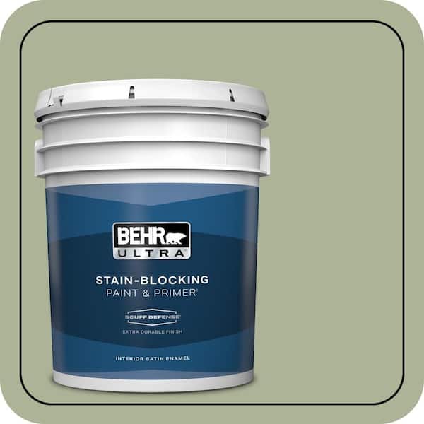 BEHR ULTRA 5 gal. Home Decorators Collection #HDC-CT-28 Cottage Hill Extra Durable Satin Enamel Interior Paint & Primer