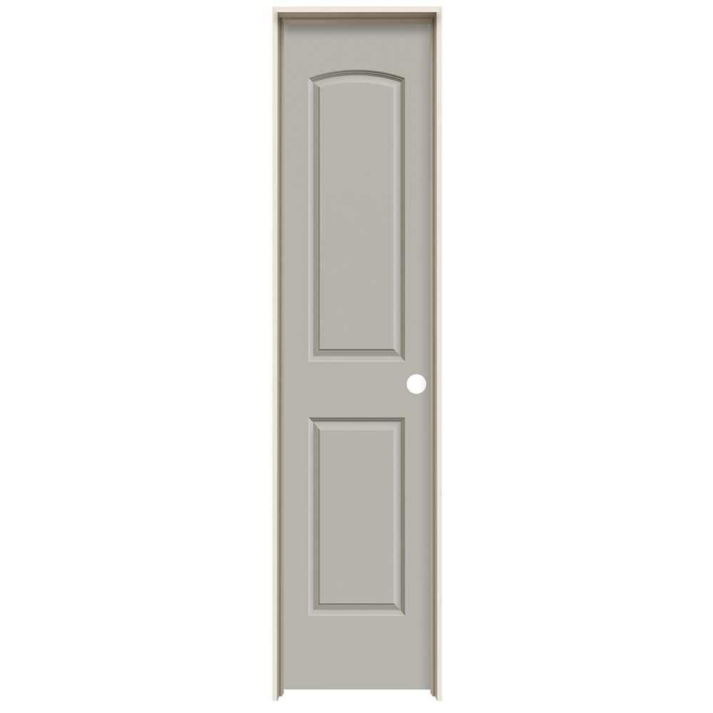 JELD-WEN 18 in. x 80 in. Colonist Vanilla Painted Left-Hand Smooth