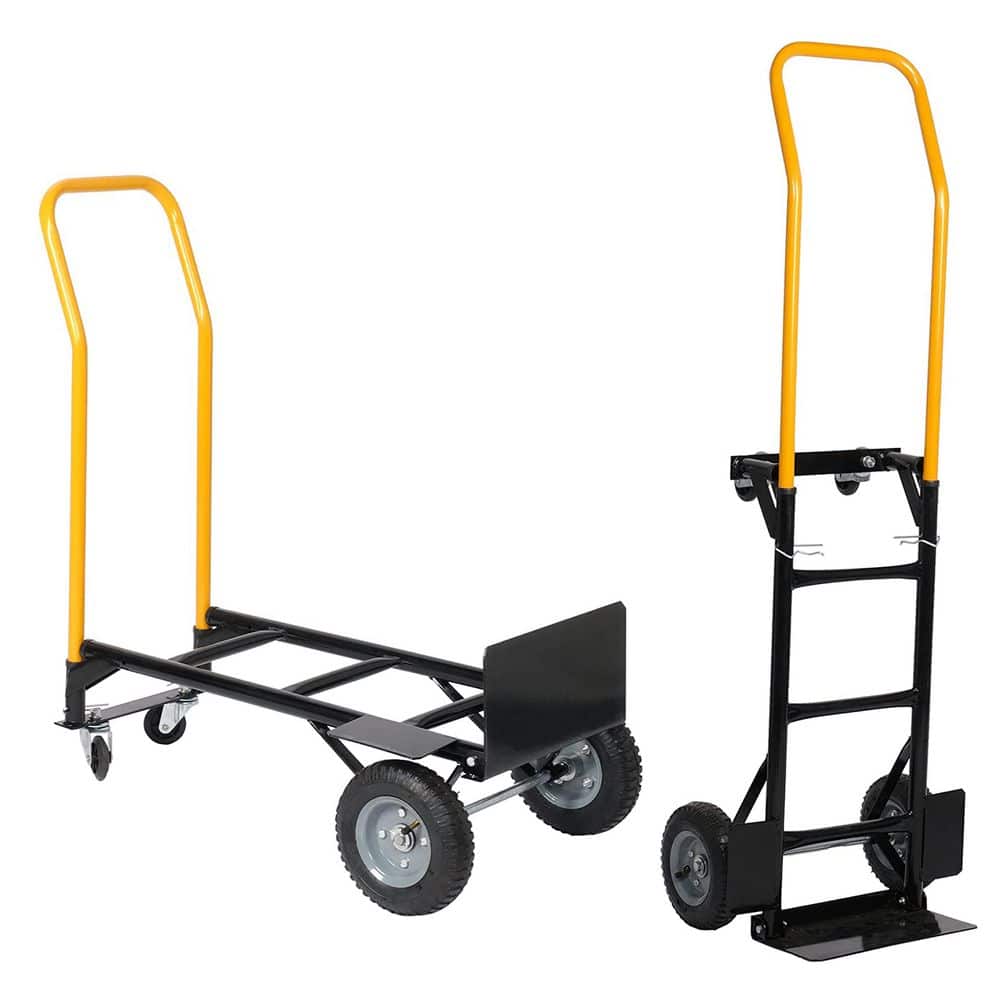 330 lbs. Capacity Heavy-Duty Adjustable Platform Cart Hand Truck Dual Purpose Dolly price history on PriceWatchPro