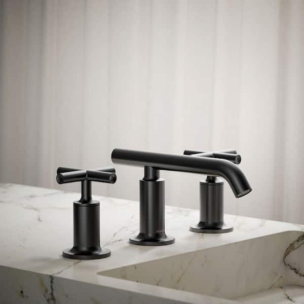 KOHLER Purist 8 in. Widespread 2-Handle Low-Arc Bathroom Faucet