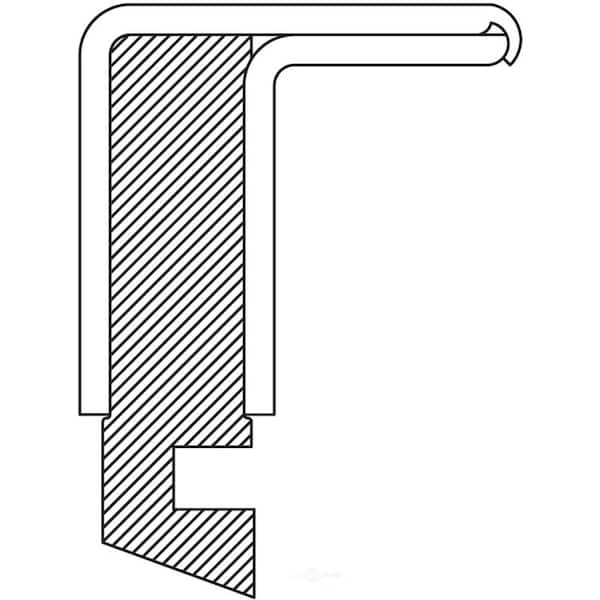 National Wheel Seal 1965 Chevrolet Corvette