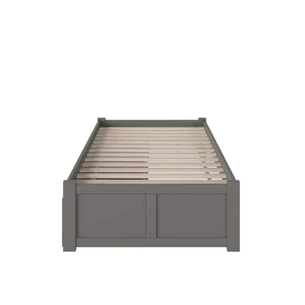 Twin XL Atlantic Furniture AR9012117 Metro Platform Bed with 2 Urban Bed Drawers Caramel 