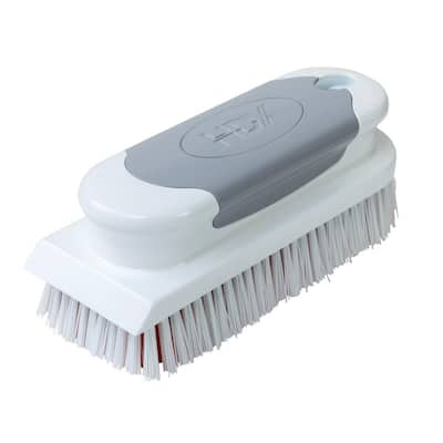 Quickie Professional 10 in. Acid Scrub Brush 222TCNRM - The Home Depot