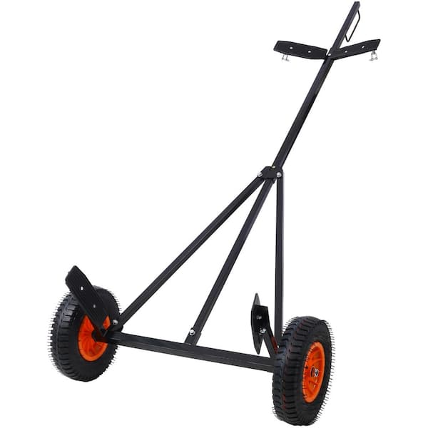 Otryad Boat Trailer Dolly 420 lbs. Load Capacity, Steel Trailer Mover with 96 in.-116 in. Adjustable Length, Serving Cart