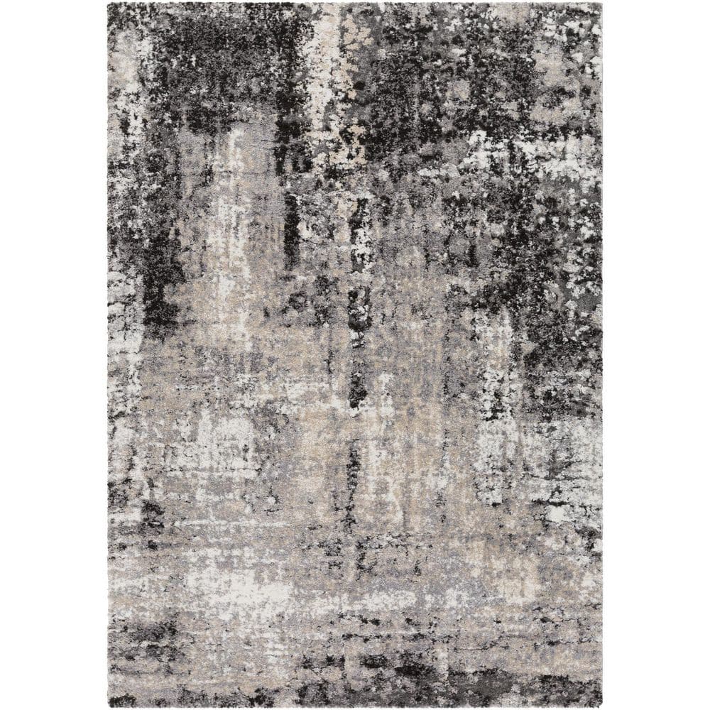Tuscany Charcoal Modern Abstract 12 ft. x 15 ft. Area Rug price history on PriceWatchPro