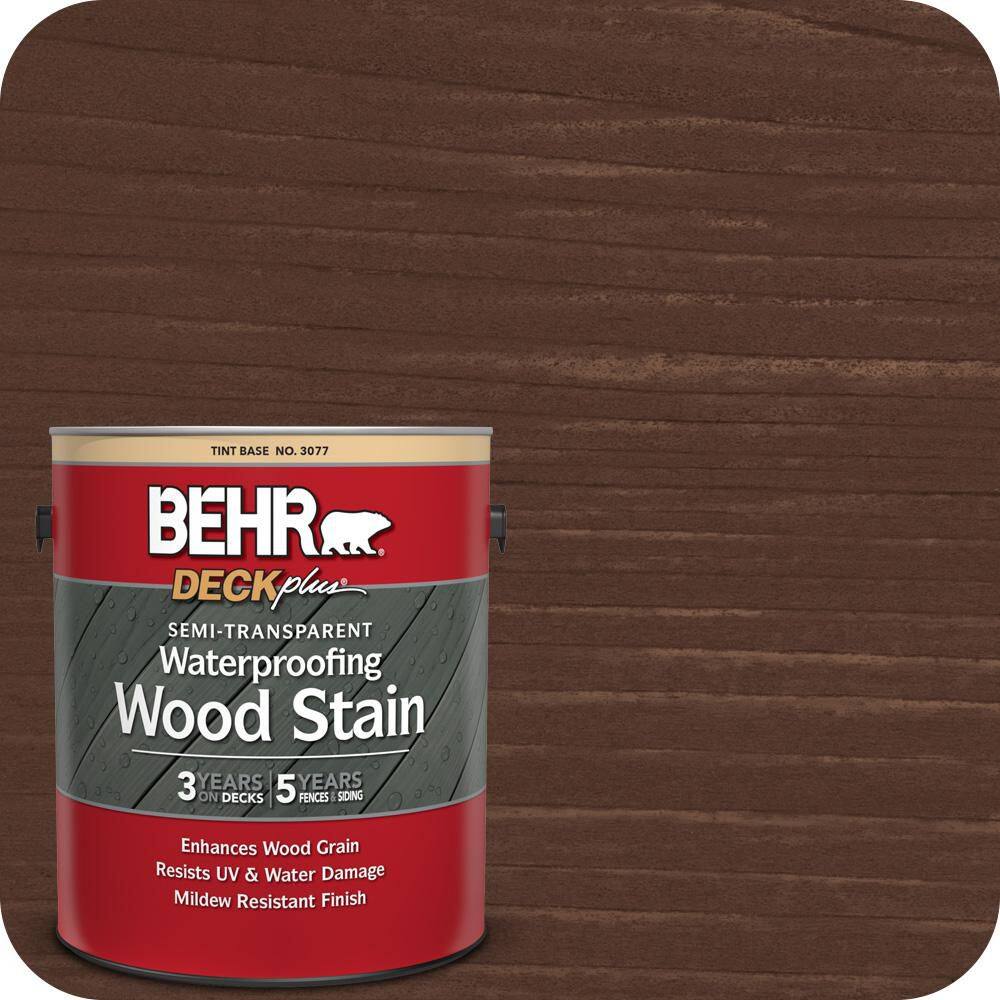 1 gal. #ST-223 Applewood Semi-Transparent Waterproofing Exterior Wood Stain price history on PriceWatchPro