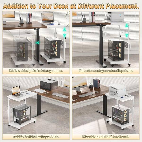 Yichuhaoxi Computer Tower Stand Power Strips, Height