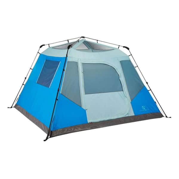 Ozark trail 6 person instant cabin tent with built in led lights best sale