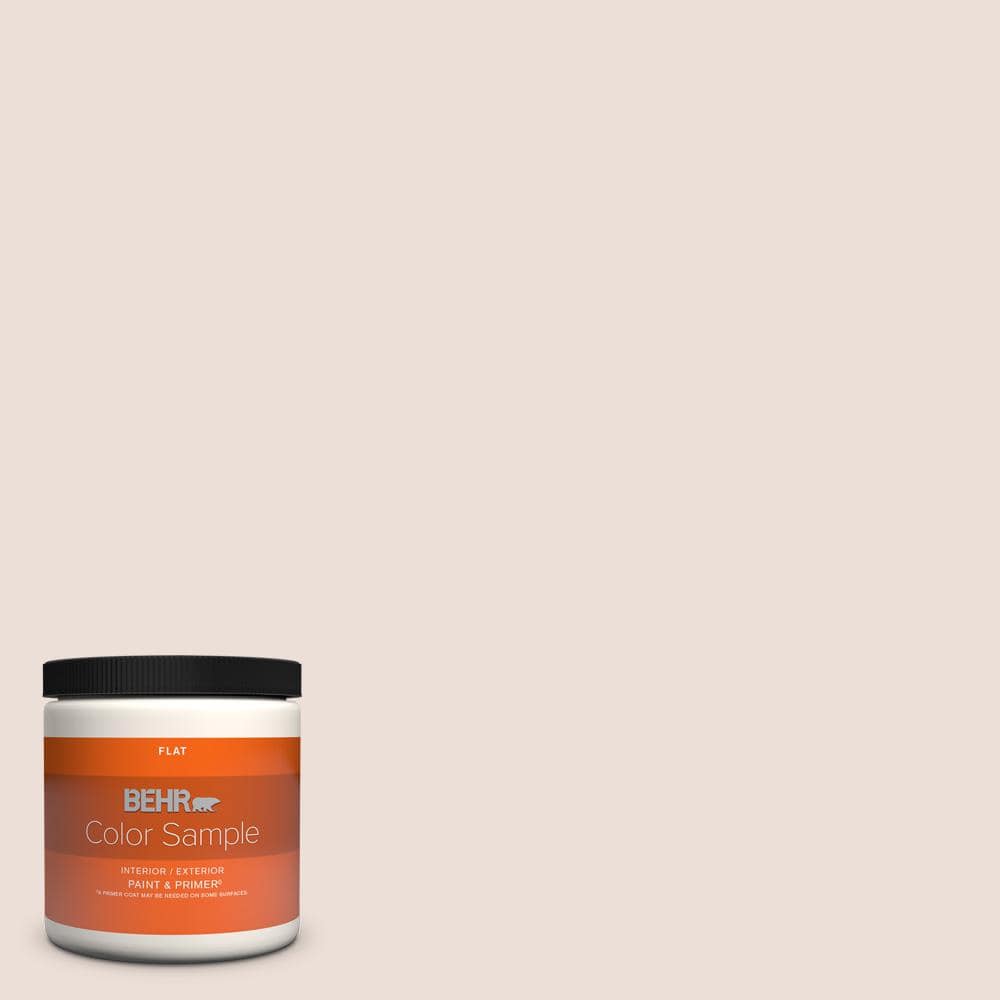 BEHR PREMIUM PLUS 8 oz. #N160-1 Cameo Stone Flat Interior/Exterior ...