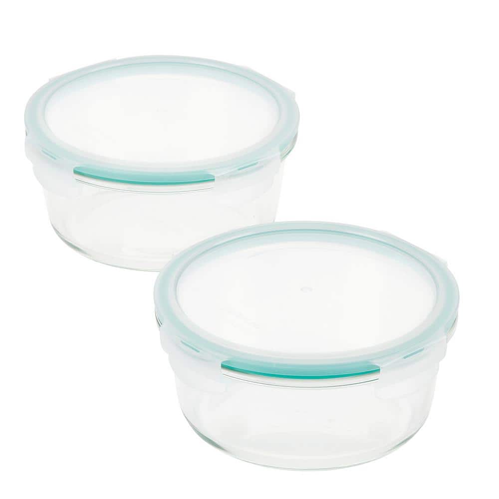 EatNeat 4 pc Round Glass Food Storage Containers With Lids – Premium Glass  Bowls With Lids, Kitchen Food Storage Containers, Clear Lunch Box,  Containers For Food, Food Containers for Organizing - Yahoo Shopping