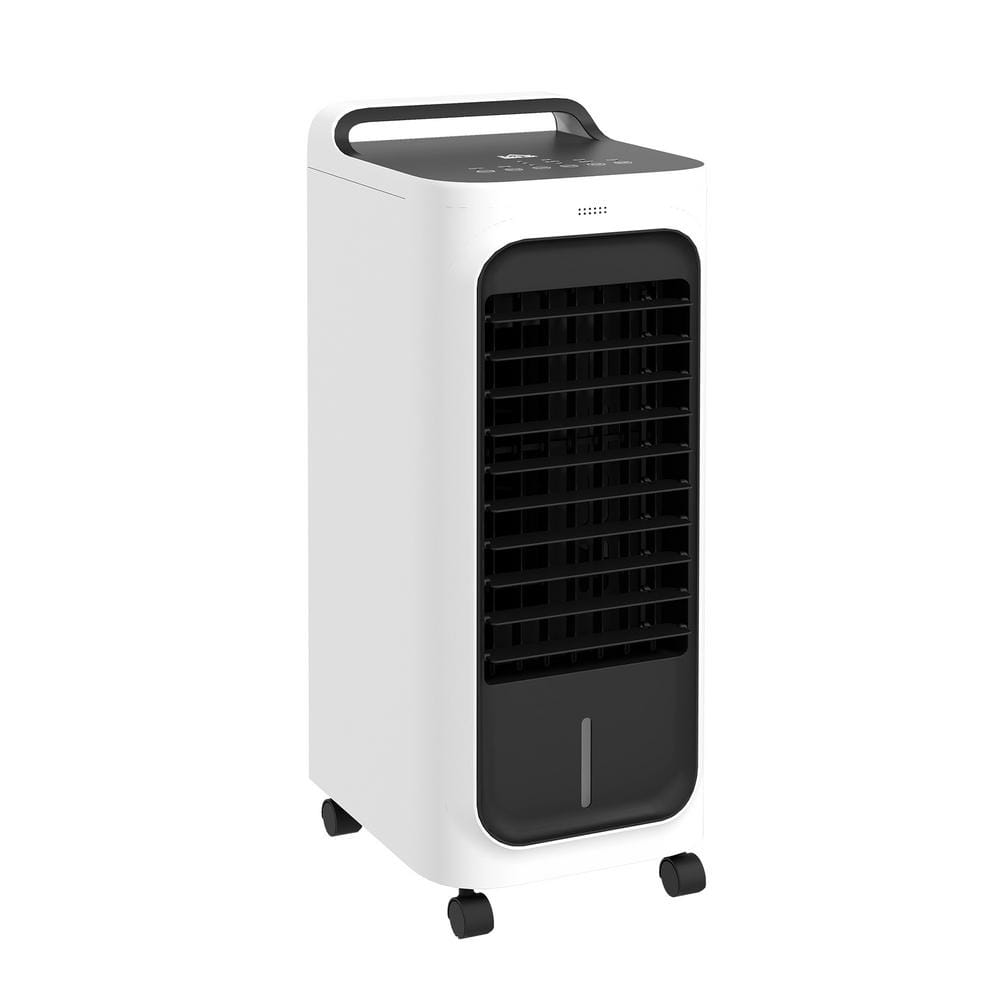 26 in. 3-In-1 Evaporative Air Cooler with Ice Packs, Water Tank, Timer, 90
